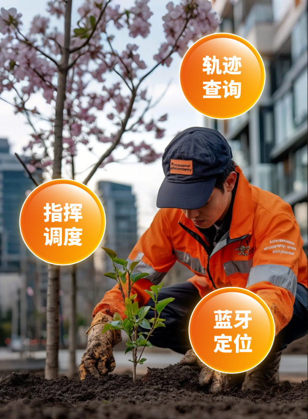 威尼斯从栽种到养护：智能定位体系怎样破解绿化办理困难？(图1)