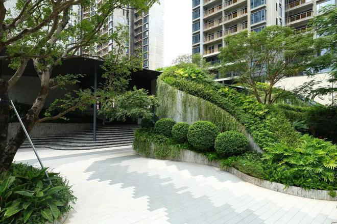 威尼斯深圳仁恒公园世纪三期：园林景观由国际出名景观设想团队TROP设想(图9)